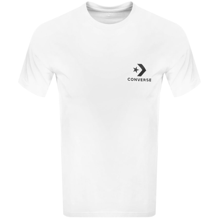 Alternative Image for ProductConverse Star Chevron Logo T Shirt White1